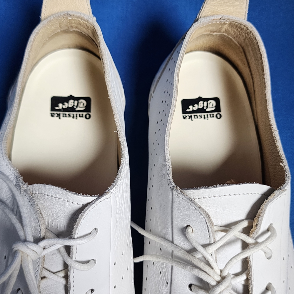 Nike White Leather Skateboarding Sneakers